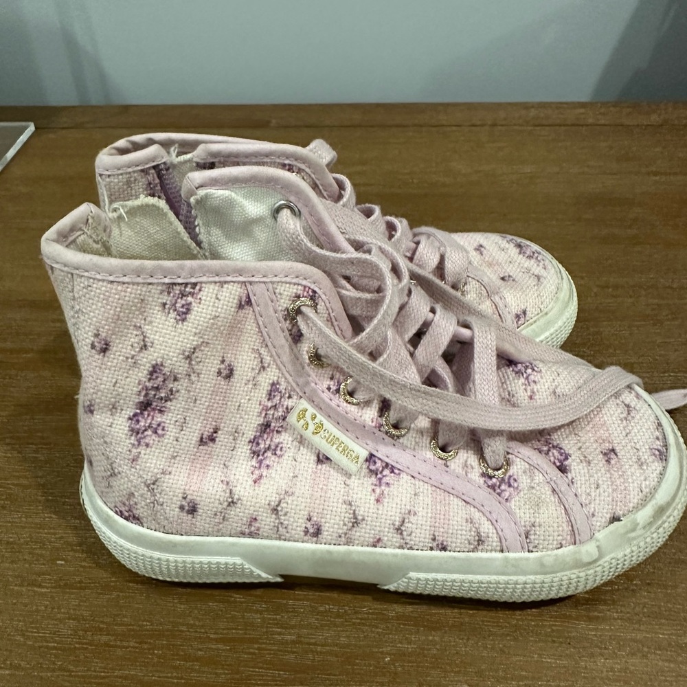 LoveShackFancy Kids Hightop Sneakers